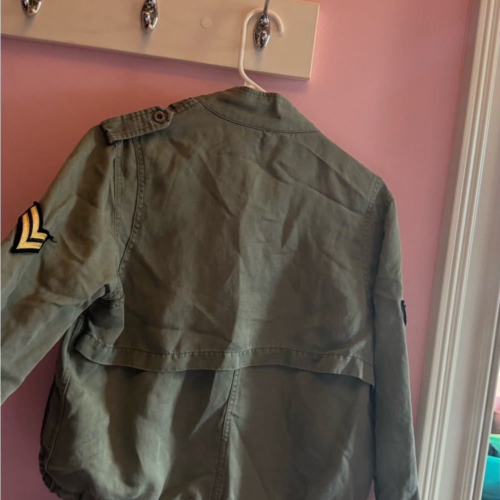 Rails Olive Drawstring Utility Jacket - Picture 5 of 5